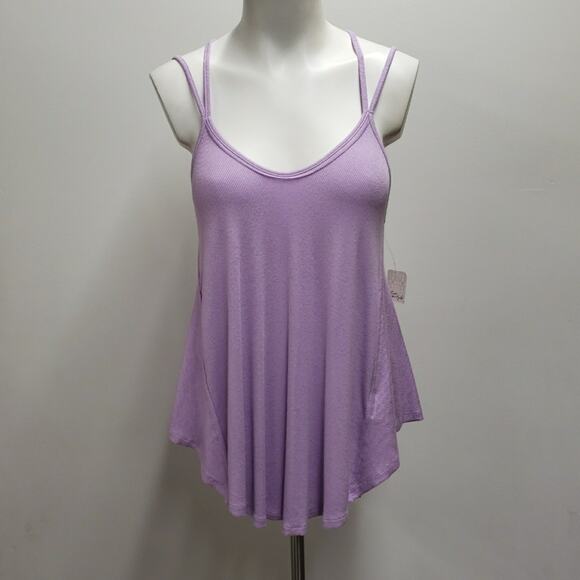 Free People Rock Your World Tank Women's Small In Glimmer Strapy Summer Breezy - Picture 1 of 11